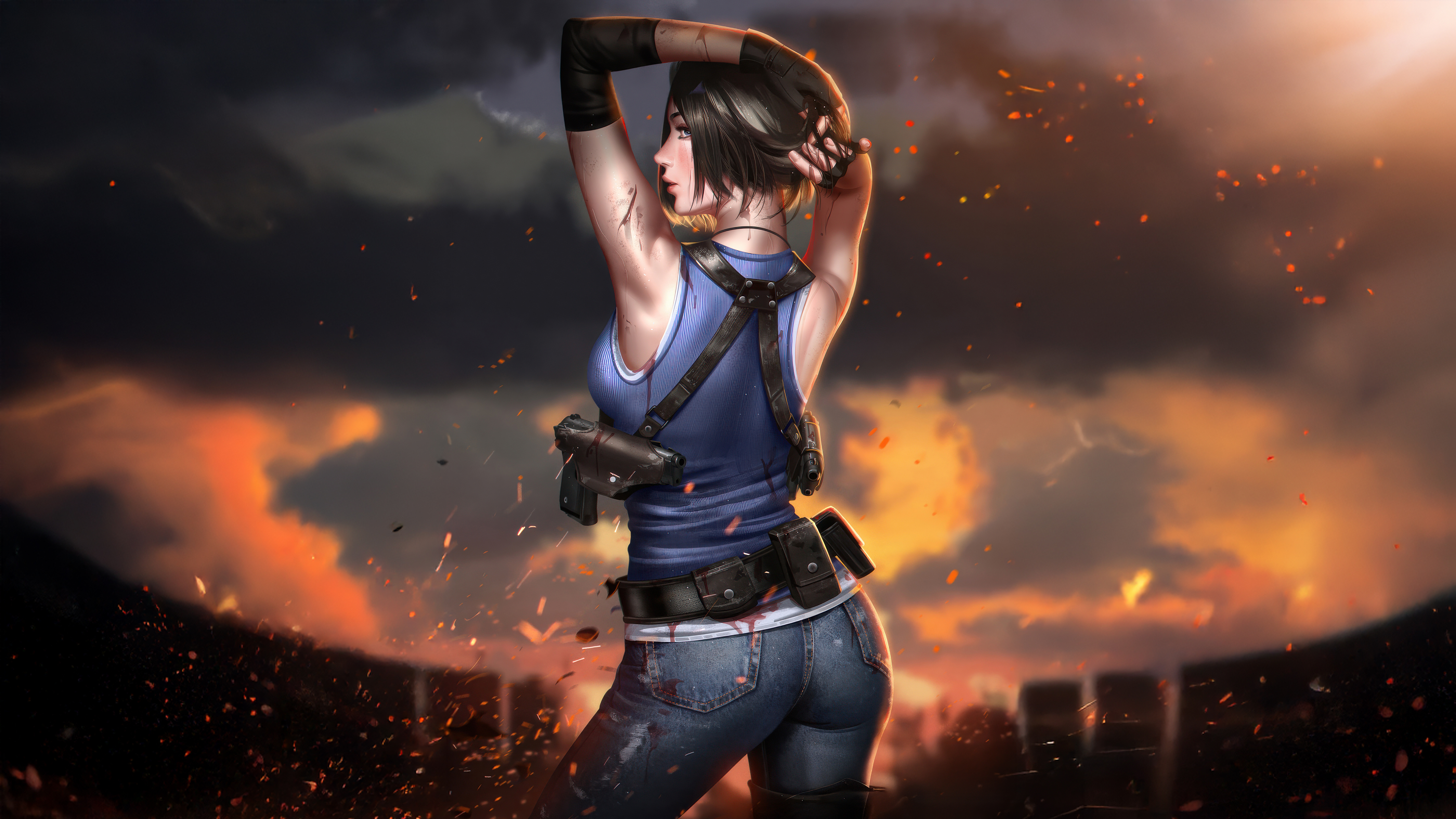 Jill Valentine Resident Evil 5k