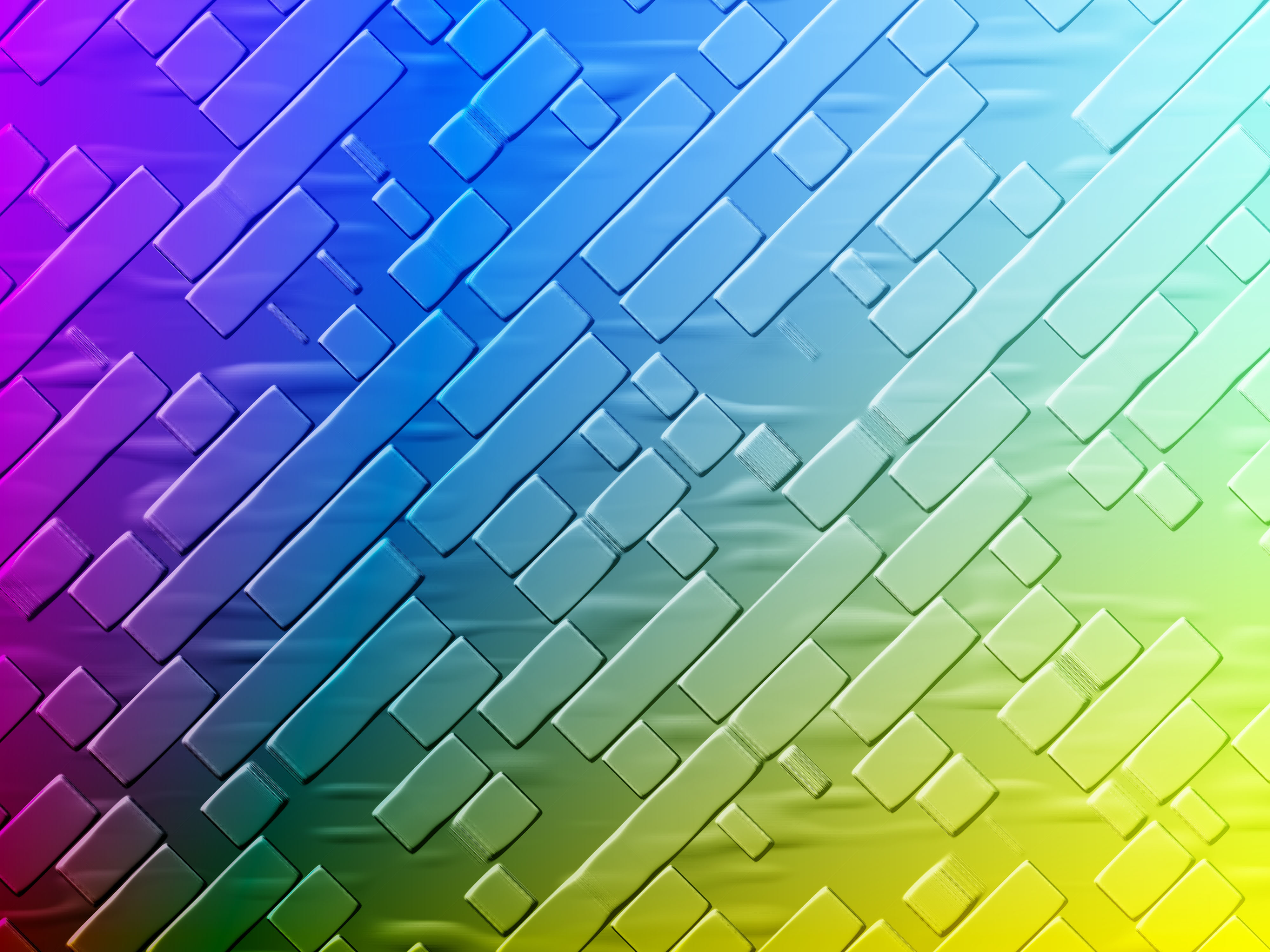 Colorful Shapes Of Abstract 4k