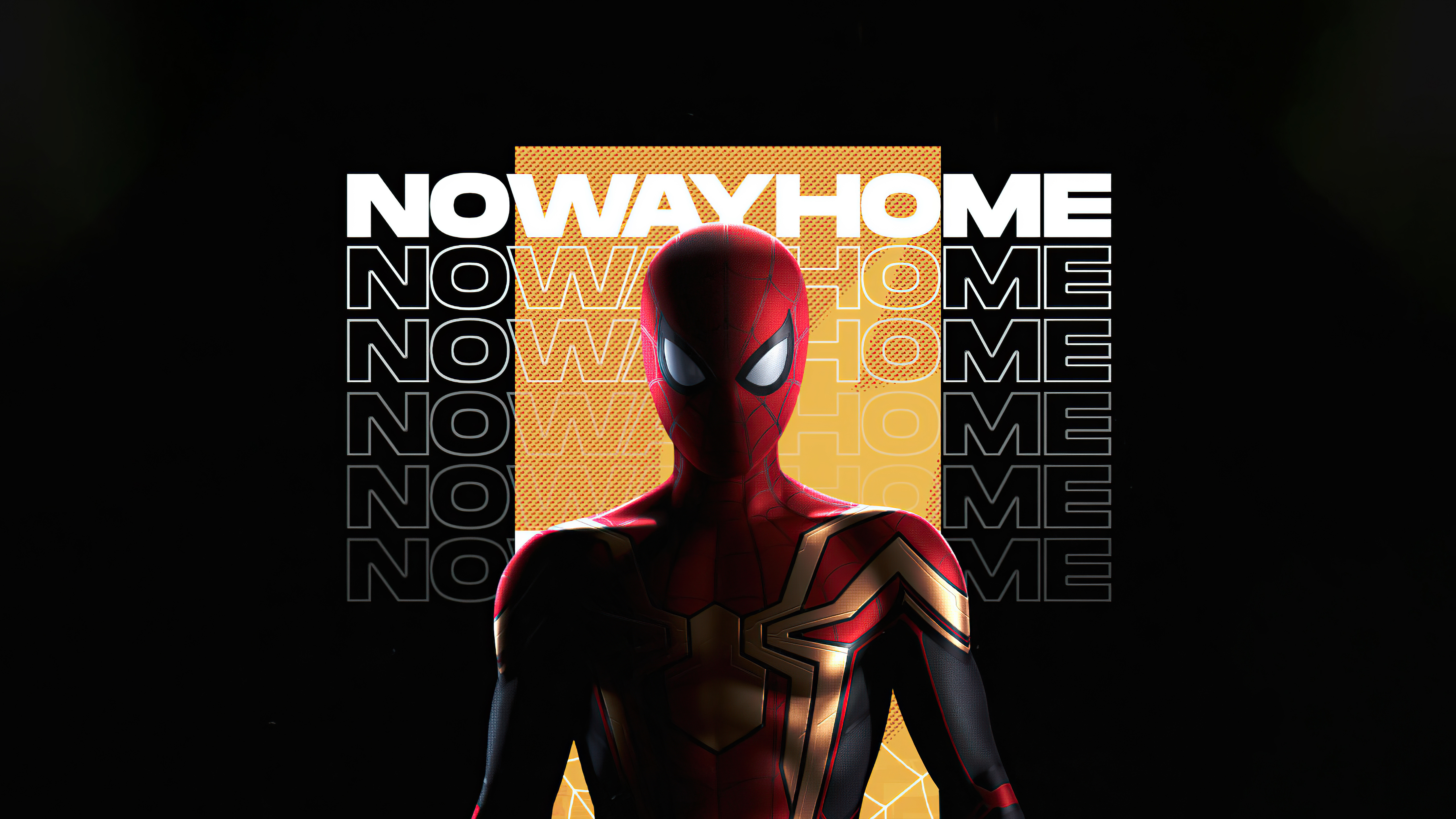 Spiderman No Way Home Minimal Dark 5k