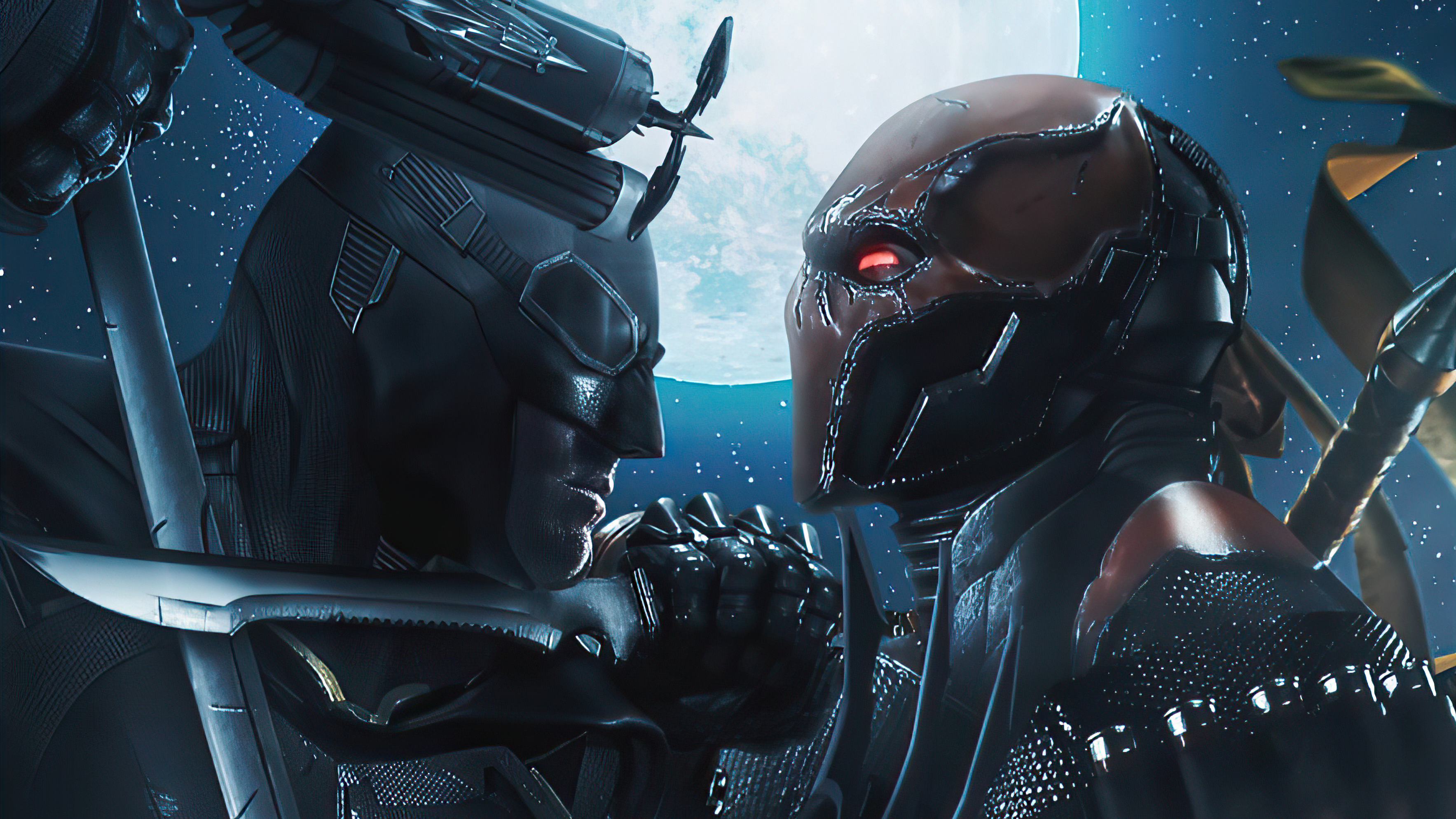 Batman Vs Deathstroke 4k