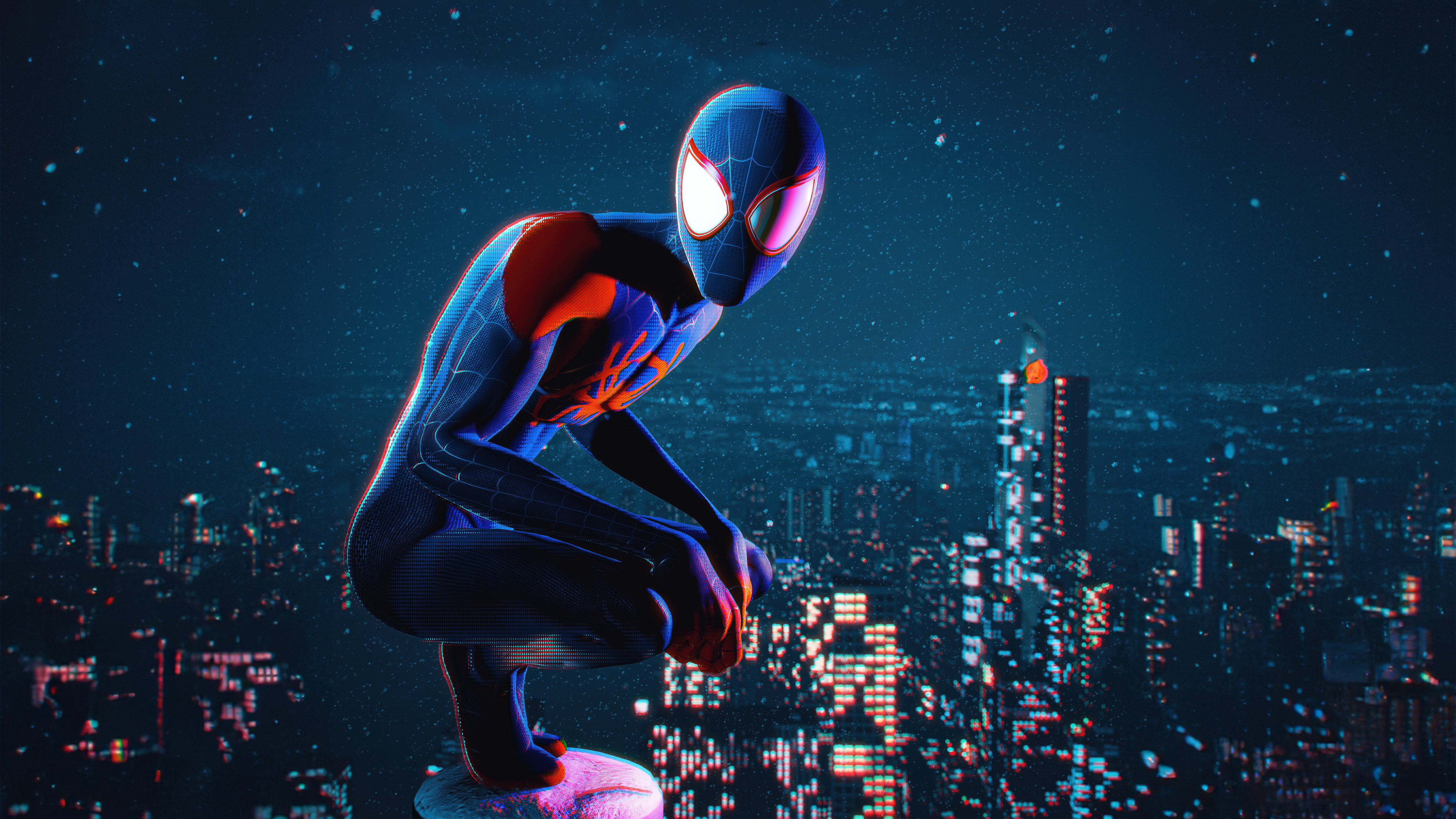 Miles Morales Marvels Spider Man 5k